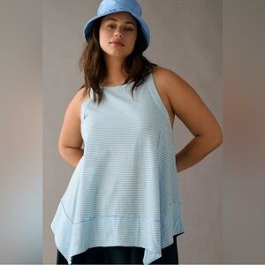 Pilcro swingy hankie tank top